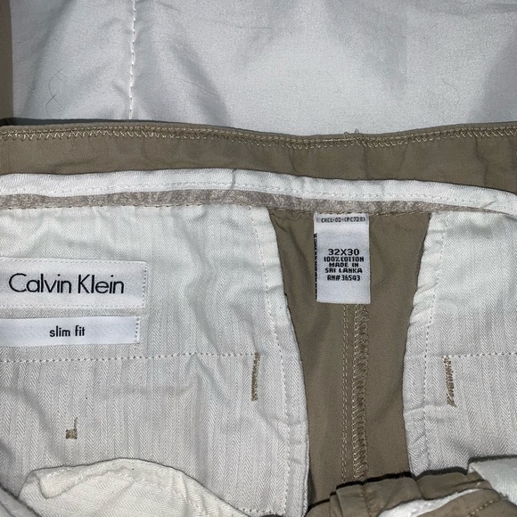 SALE! Mens Calvin Klein khaki/chinos pants - Picture 2 of 5